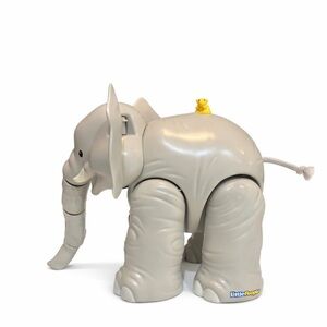 Fisher Price Little People Big Zoo Elephant Animal Sounds Music Toy